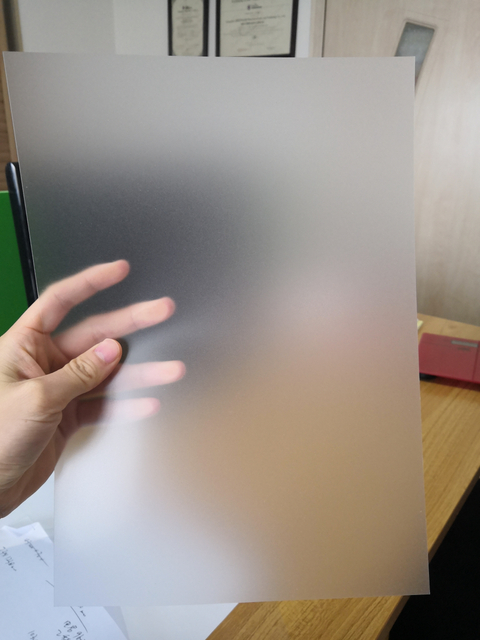 Matte Pvc Plastic Sheet for Ink Printing