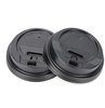 Compostable Clear PLA Flat Lids Biodegradable Cold Drink Cup Lids