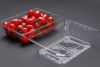 HSQY 7.48x4.72 Inch Disposable Rectangle Clear PET Plastic Tray