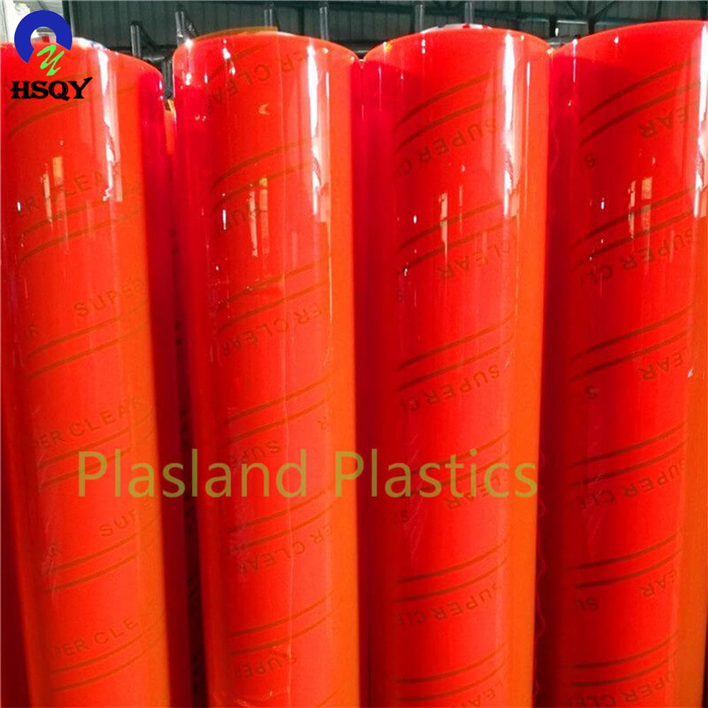 orange PVC roll