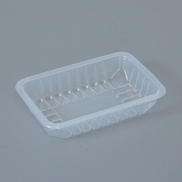 HSQY 8.3X5.7X2.2 In Rectangle Clear Plastic PP High Barrier Tray