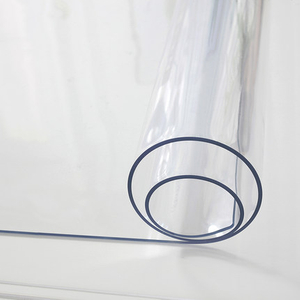 2mm සුපිරි පැහැදිලි පීවීසී මේස ආවරණය 