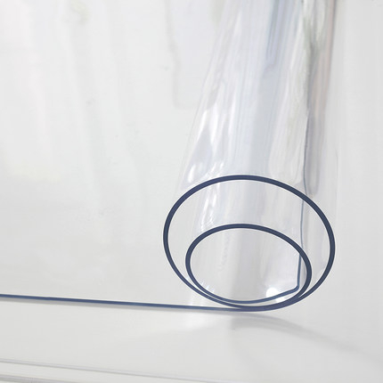 2MM Super Clear PVC စားပွဲပေါ်မှာအဖုံး 