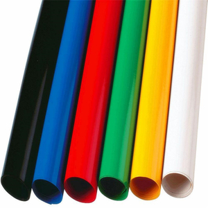Pvc ថ្លាដែលអាចបត់បែនបានសម្រាប់កម្រាលឥដ្ឋនិងការតុបតែងរលោងខ្សែភាពយន្តទ្វេពណ៌