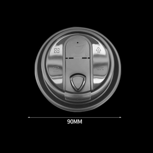 HSQY Style 7 Clear PET Plastic Cup Lids