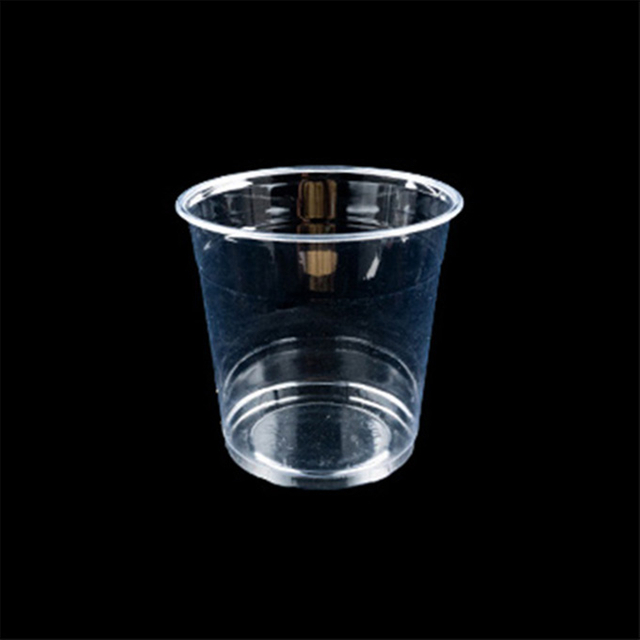 HSQY ⌀95 mm Clear Squat Pet Cups plastike