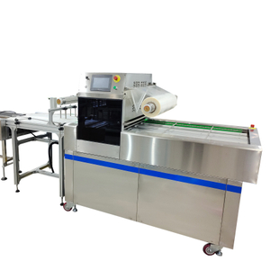 Continuous Automatic Food Tray Sealing Machine, Commercial Food Tray Sealer
