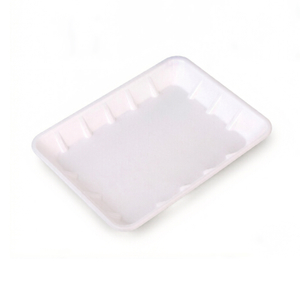 HSQY PLASTIC 210x150x25mm Disposable White XPS Foam Tray