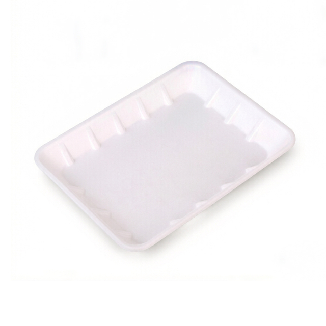 HSQY PLASTIC 210x150x25mm Disposable White XPS Foam Tray