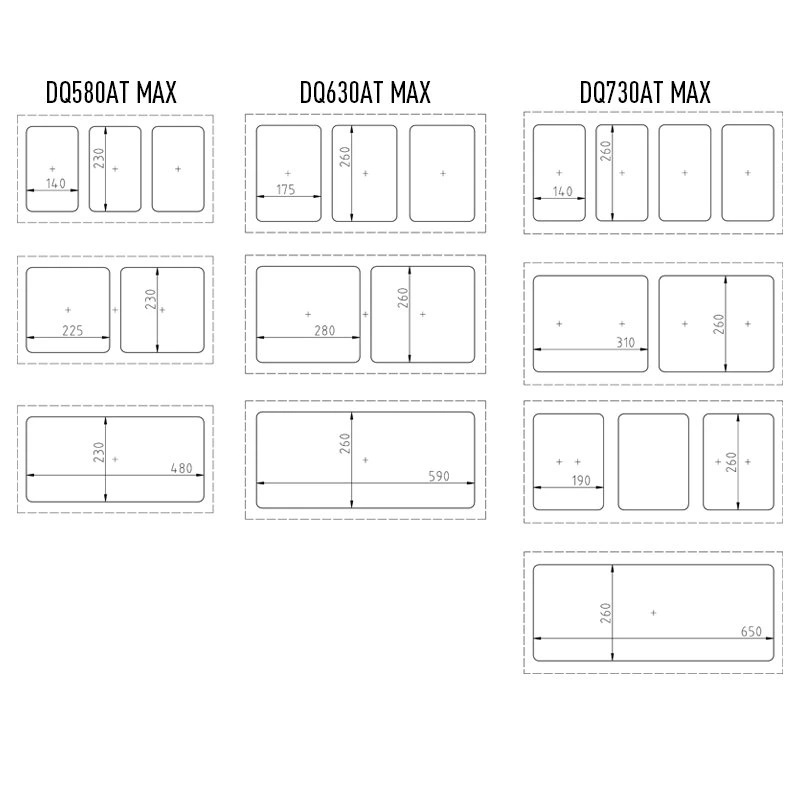 Continuous Gas Flush Map Tray Sealer, Automatic Commercial Food Tray Sealing Machine